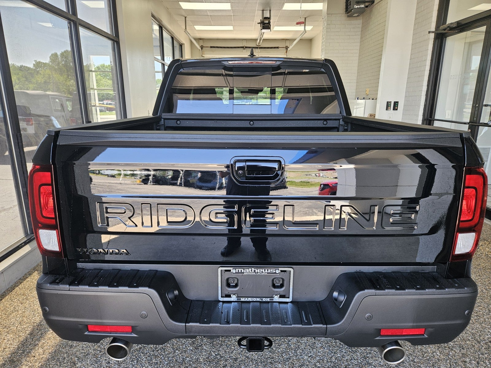 2026 Honda Ridgeline — rear three-quarter view